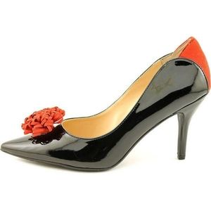 J. Renee Ranita Women Black/Red Pumps